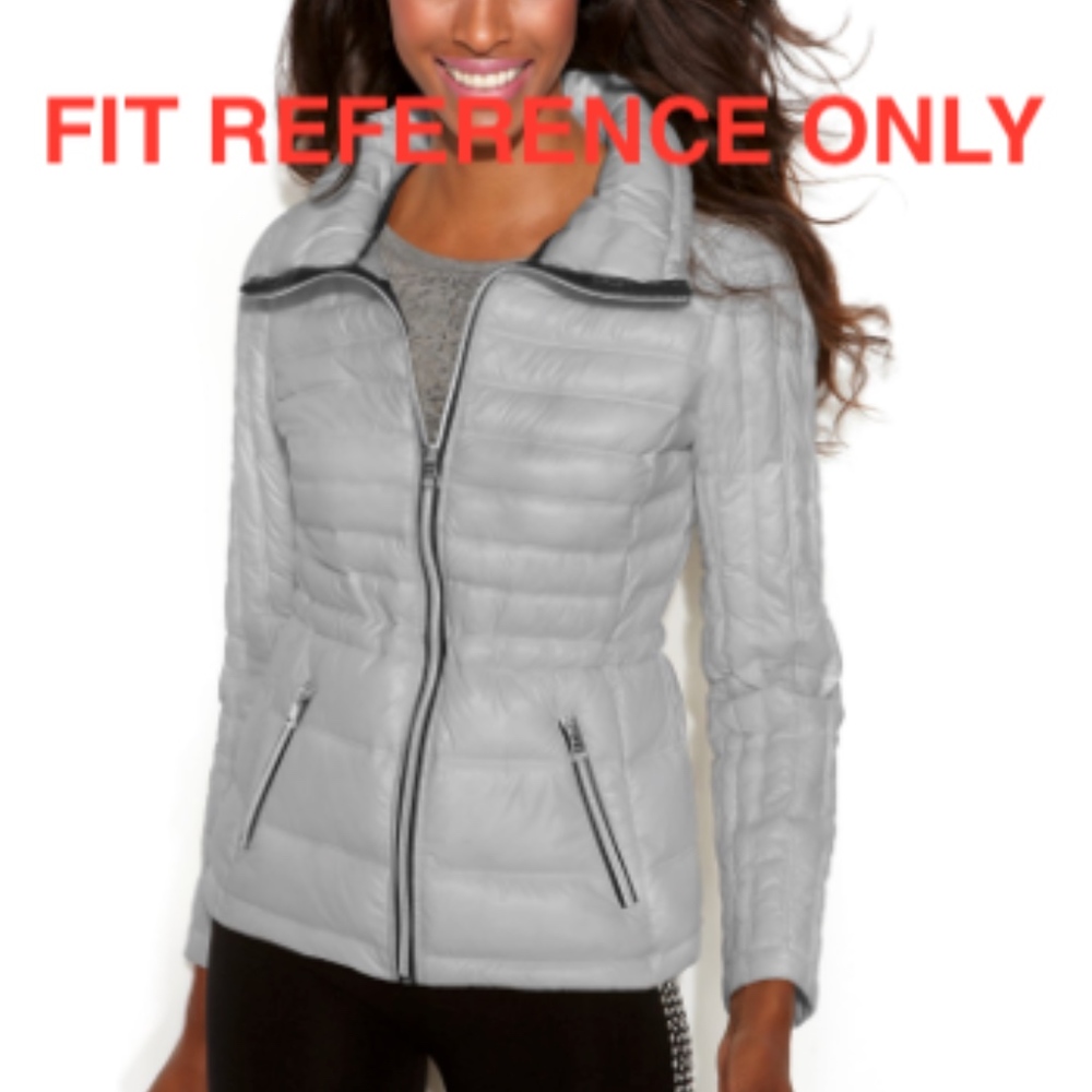 LIKE NEW!! GUESS Lightweight Puffer Navy (XS/TP) - Picture 3 of 8